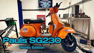 Pauls Vespa SG230 Works Edition [upl. by Quackenbush503]