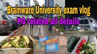 Brainware University vlog  PG and rent related all details  a day in my life youtube college [upl. by Carin]