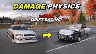 CarX Drift Racing 3  Damage Physics test [upl. by Ronoc]