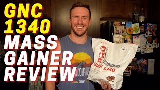 GNC Pro Performance 1340 Bulk Review  Mass Gainer [upl. by Baugh]