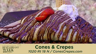 Restaurant Week 2024 Cones amp Crepes [upl. by Liva]