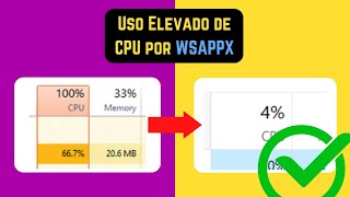 Utilização elevada da CPU devido ao WSAPPX Portuguese [upl. by Epilef]