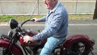 1935 Indian Chief Motorcycle for Sale by Marks Indian Parts Factory part1 [upl. by Junieta]