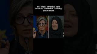 Todays News  UN Official Quits Montreal Conference over Terror Leader [upl. by Kcoj]