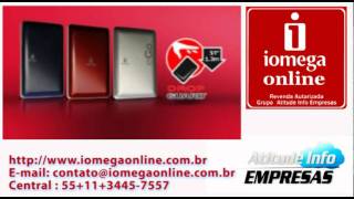 IomegaOnline  Hd externo Portátil EgoIII da Iomega para PC e MAC [upl. by Ferd33]