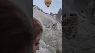 Flying over Cappadocia travel göreme cappadocia [upl. by Petta]