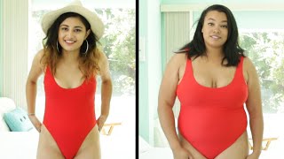 Women Try The Ultimate SizeInclusive Swimsuit [upl. by Alrick]