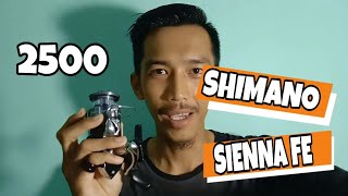 Shimano sienna 2500 fe  unboxing [upl. by Nnasus]