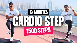 1500 steps in 13 Minutes Low Impact Indoor Walking Workout [upl. by Ayiotal]