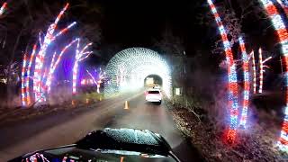 Shady Brook Farm Holiday Light Show Drive Thru [upl. by Hoang]