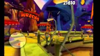 Crash Tag Team Racing 100 Walkthrough  26  Midway V4 [upl. by Sad]