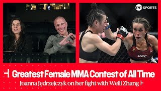 quotWE WERE BORN TO FIGHTquot 😤  Jędrzejczyk vs Zhang the greatest female fight ever 👀  What Went Down [upl. by Nylassej]