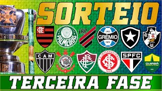 COPA DO BRASIL 2024  SORTEIO DA TERCEIRA FASE [upl. by Victoria]