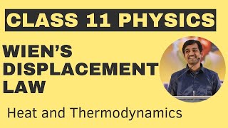 Wien’s law and why our eyes are sensitive only to visible rays  Class 11 Physics [upl. by Tram394]