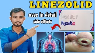 Megazolid 600mg tablet review  Megazolid 600  Linezolid 600mg tablet  uses  dosage  side effect [upl. by Ethelyn]