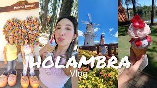 Vlog Conhecemos Holambra A cidade das flores 💐 🌸 [upl. by Octave903]