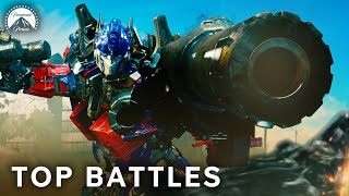 Top Optimus Prime Battles RANKED  Transformers  Paramount Movies [upl. by Rocray]