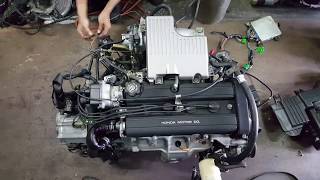 ติดเครื่อง B20B CIVIC EK ส่งลูกค้า start up B20B CIVIC [upl. by Eseryt710]