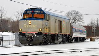 Trains In The Snow [upl. by Nomar]