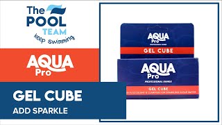 Get your pool sparkling  Aqua Pro Gel Cubes [upl. by Huberman]