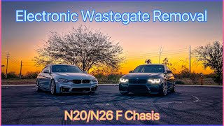 How To Replace An Electronic Wastegate On A N20N26 BMW F30 328i [upl. by Berry]