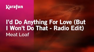 Id Do Anything for Love  Meat Loaf amp Lorraine Crosby  Karaoke Version  KaraFun [upl. by Airliah]