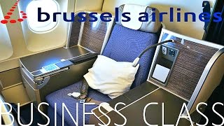 Brussels airlines BUSINESS CLASS Brussels to TorontoA330200 [upl. by Primo]