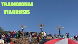 TRADICIONAL VIACRUSIS en OJOCALIENTEZACATECAS  coique vlogs [upl. by Rucker984]