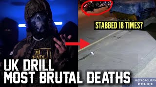 UK DRILL MOST BRUTAL DEATHS Part 1 [upl. by Flam233]