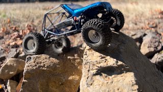 Trx4 fixed the broken link  rock crawling 🤣💯😎‼️😱 [upl. by Montfort]