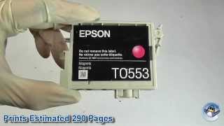 Inside Epson T0553 Magenta Duck Ink Cartridge [upl. by Malchy]