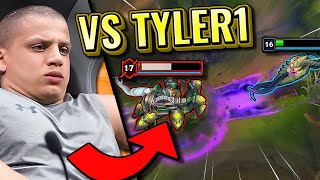 TYLER1 MEETS MY VELKOZ IN 13500 RACE TO CHALLENGER [upl. by Ecarret]