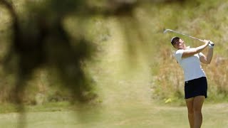 Golfer Isi Gabsa Accidentally Kills A Bird With One Of Her Shots [upl. by Derick]