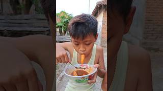 Lomba makan topokki mukbang shorts [upl. by Fromma751]