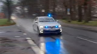 mit Vollgas zum Einsatz ZFUSTW der Polizei Wildeshausen auf Einsatzfahrt in Harpstedt [upl. by Hortensa]