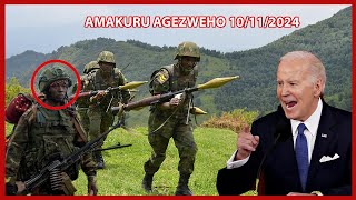 AMAKURU AMERIKA YASABYE U RWANDA GUKURA INGABO NIBIKORESHO MURI RDC  M23 YAMBUYE INTWARO FARDC [upl. by Leggat105]