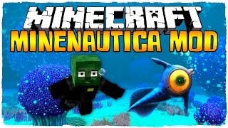 👉 ¡PORTAL A LA DIMENSIÓN DE SUBNAUTICA EN MINECRAFT  MINENAUTICA MOD MINECRAFT 1710 ESPAÑOL [upl. by Teague]