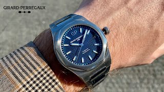 GirardPerregaux Laureato blue 42 mm [upl. by Azila]