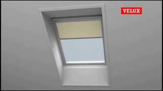 VELUX Stoffrollo  PickampClick Montage [upl. by Jodoin]