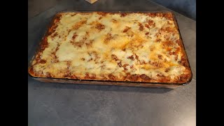 Recette  Lasagne Maison  cuisine cookingbylaila [upl. by Epuladaug]