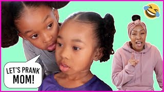 Lets Prank Mommy  Pretend Play [upl. by Aamsa]