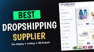 Best Dropshipping Supplier In Pakistan For USA And UK  FFORDER Dropshipping full Complete tutorial [upl. by Cyprian849]