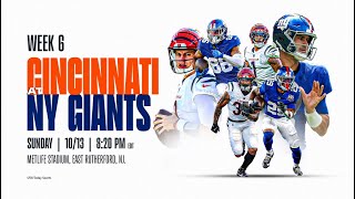 Bengals vs Giants [upl. by Vevay]