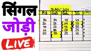 10 नवंबर2024 सिंगल जोड़ी ट्रिक लोकेशन के साथ [upl. by Anelys]