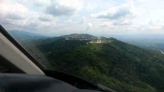 LearJet 55 landing SVCS [upl. by Tillman427]