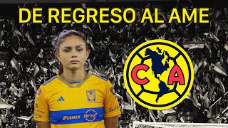 🚨Jana Gutiérrez DEJA Tigres Femenil y regresa al América Femenil  Fichajes Liga MX Femenil [upl. by Alleen]