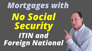 Mortgage for ITIN or Foreign National with no SS [upl. by Nomrah]