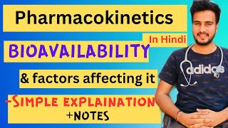 Bioavailability Pharmacology Factors affecting Bioavailability AnuragSainiMBBS [upl. by Ellertal157]