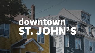 Life Downtown St Johns Newfoundland newfoundland [upl. by Wj]