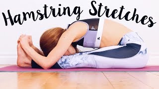 Stretches to get Flexible Hamstrings  Legs [upl. by Blackstock]